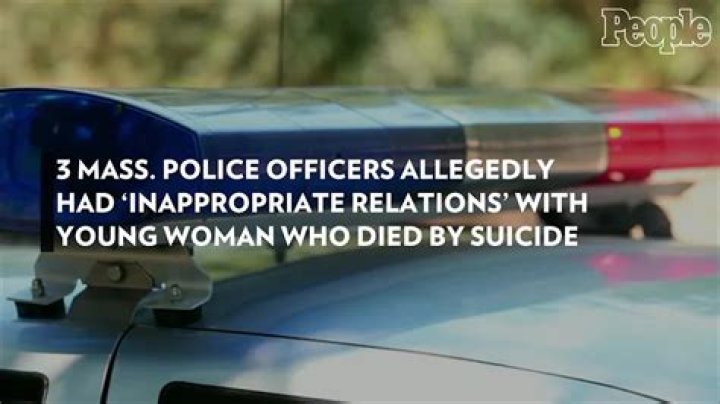 
3 Mass. Police Officers Allegedly Had ‘Inappropriate Relations’ with Young Woman Who Died by Suicide 