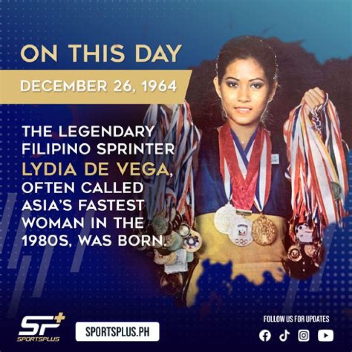 
Aisa’s Sprint Queen: Lydia de Vega, Filipino Athlete Legend, 57, has passed away 