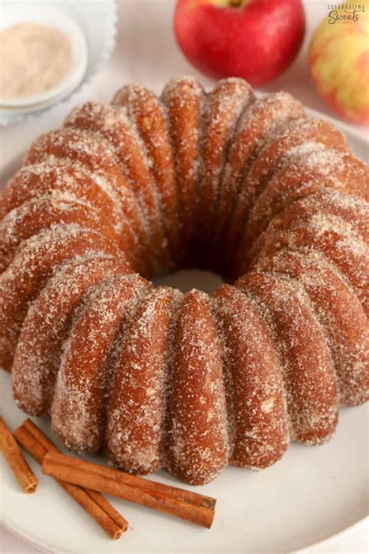 Apple Cider Donut Cake - Celebrating Sweets