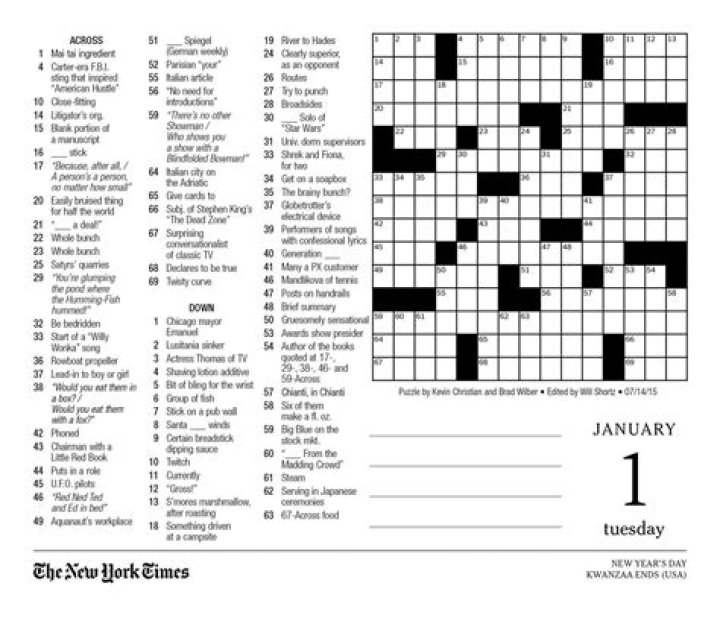 Babe in the pasture NYT Crossword Clue | 15 June 2023