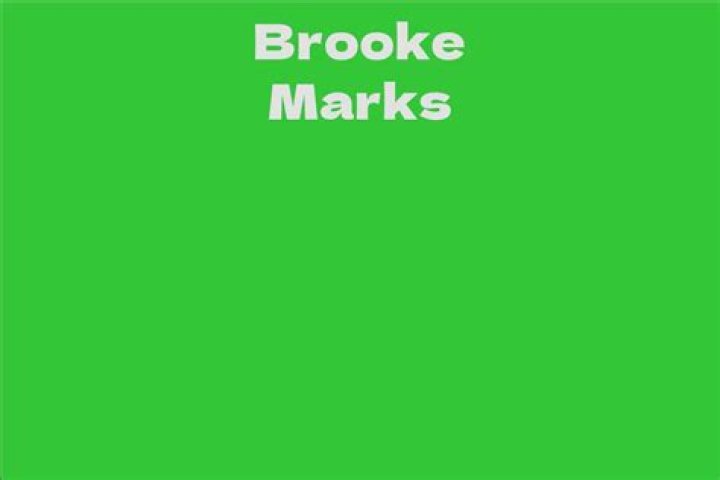 Brooke Marks Net Worth
