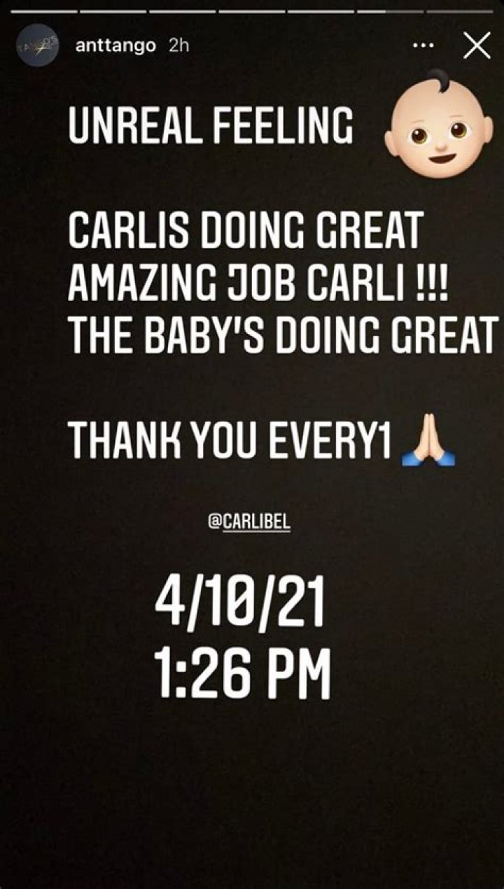 Carli Bybel Baby Father Anthony Tango Is An Entrepreneur