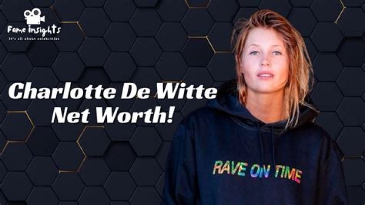 Charlotte De Witte Height, Weight, Net Worth, Age, Birthday, Wikipedia, Who, Instagram, Biography