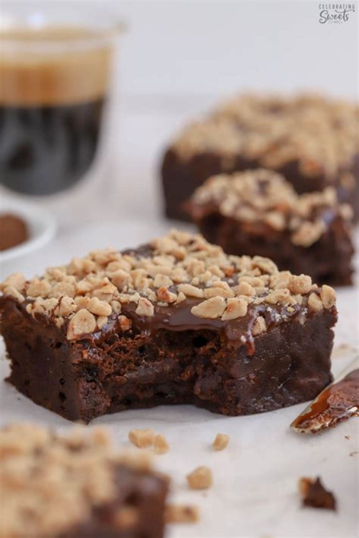 Coffee Brownies - Celebrating Sweets