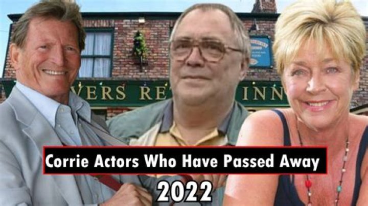 Coronation Street Actors Who Have Died In Real Life