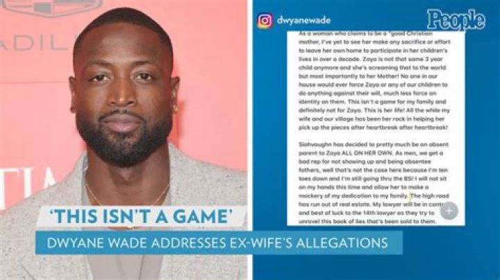 
Dwyane Wade Responds to Ex-Wife’s Objection to Daughter Zaya Changing Her Name: ‘This Isn’t a Game’ 