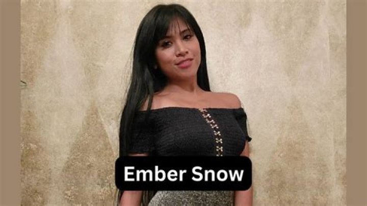 Ember Snow Height, Weight, Net Worth, Age, Birthday, Wikipedia, Who, Instagram, Biography