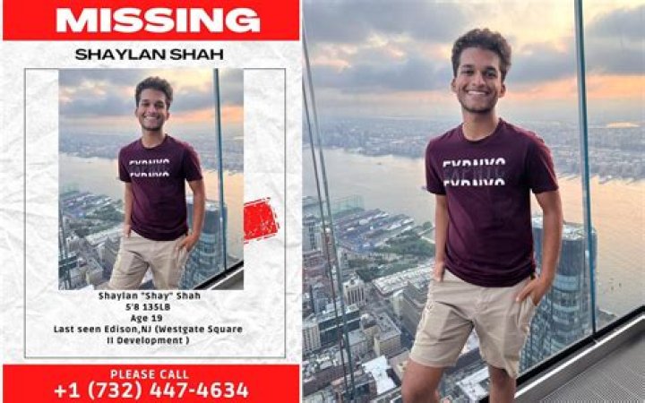 Fact Check: Is Shaylan Shah found dead? Missing Edison NJ 19-Year-Old Indian American Teen