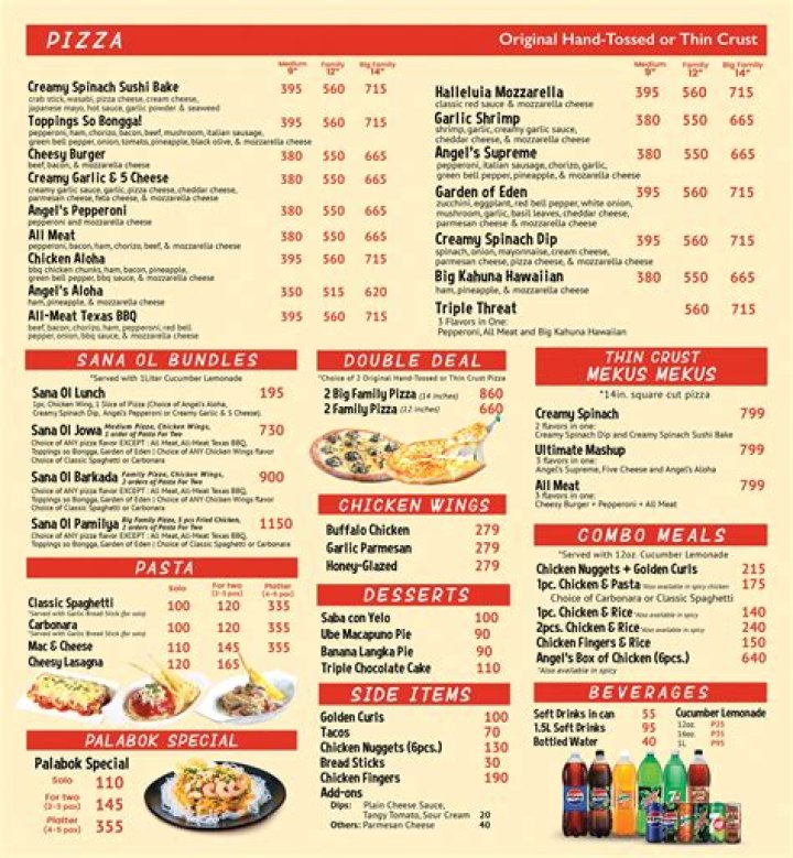Figaro's Pizza Menu and Prices - SarkariResult