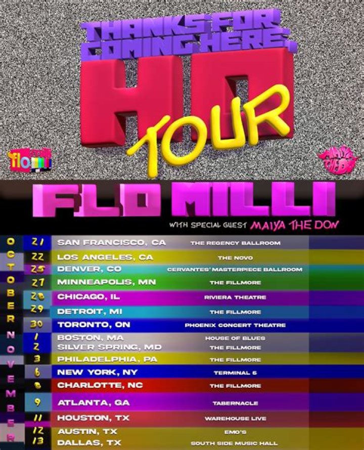 Flo Milli Announces 2023 Tour Schedule: Where to Find Presale Tickets?