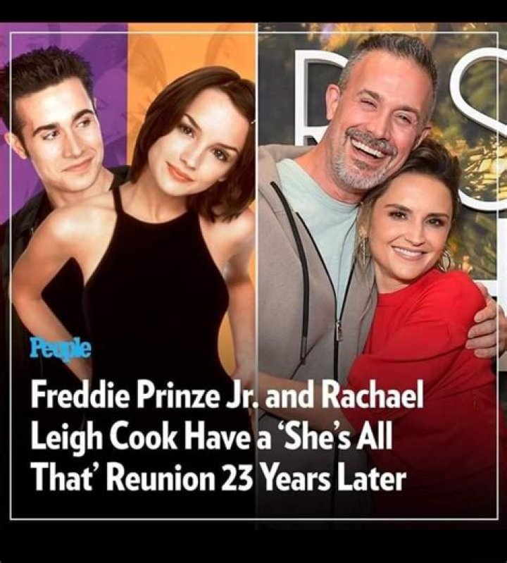 
Freddie Prinze Jr. and Rachael Leigh Cook Have a ‘She’s All That’ Reunion 23 Years Later 