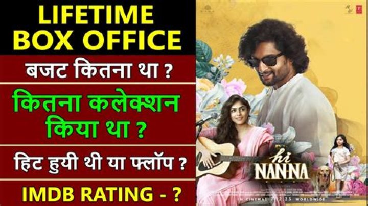 Hi Nanna Budget & Box Office Collection Day 1 : Worldwide Income Update - SarkariResult