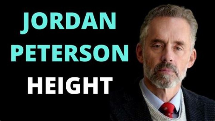 How tall is Jordan Peterson? Exploring the Stature of the Renowned Psychologist - SarkariResult