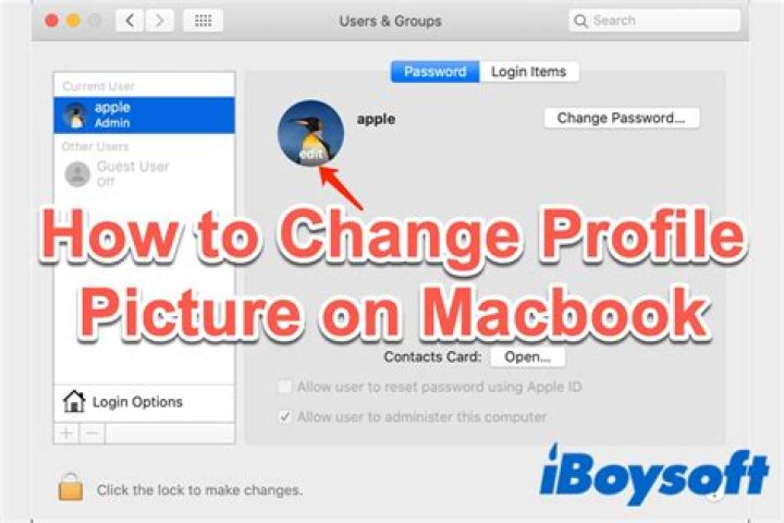How To Change Profile Picture On Macbook Lock Screen? Complete Guide To Change Profile Picture On Macbook Lock Screen - SarkariResult
