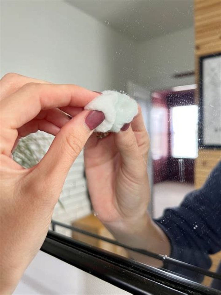 How to clean an antique mirror