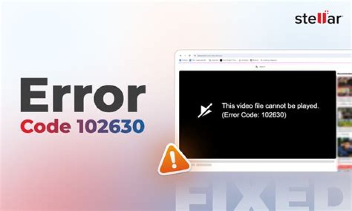 How to Fix Error Code 102630? - SarkariResult