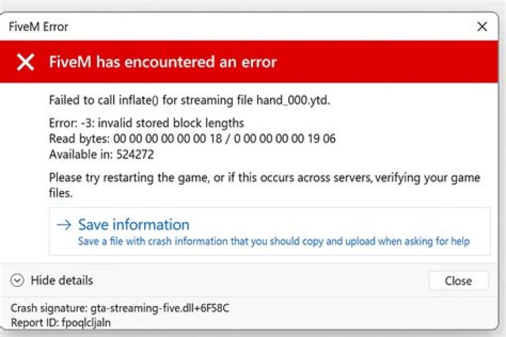 How to Fix / Solve FiveM Product_Name Exited Error - SarkariResult