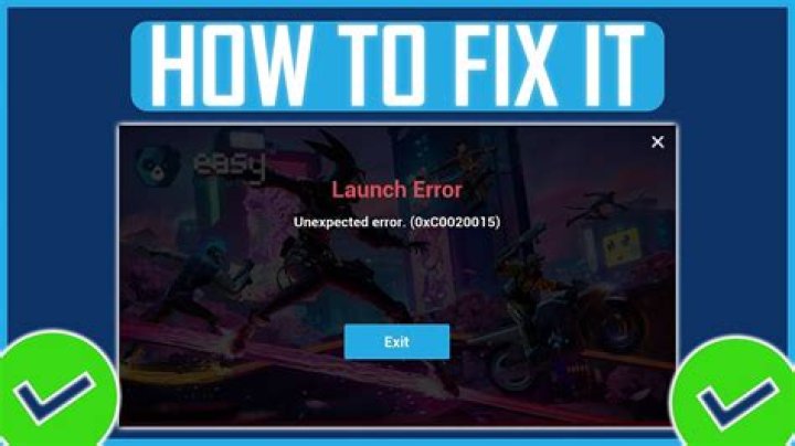 How to Fix / Solve Fortnite Unexpected Error 0xC0020015 - SarkariResult