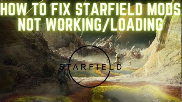 How to Fix / Solve Starfield Mods Not Working - SarkariResult