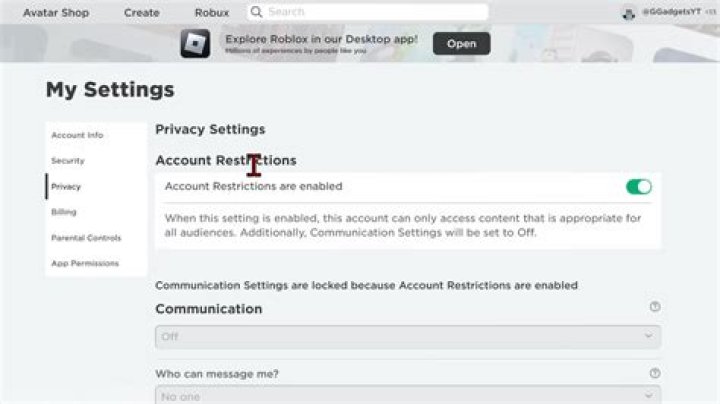 How to Fix / Solve This Experience is Unavailable Due to Your Account Settings on Roblox - SarkariResult