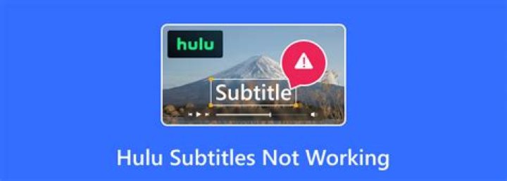 How to Fix Subtitles Not Working on Hulu? - SarkariResult