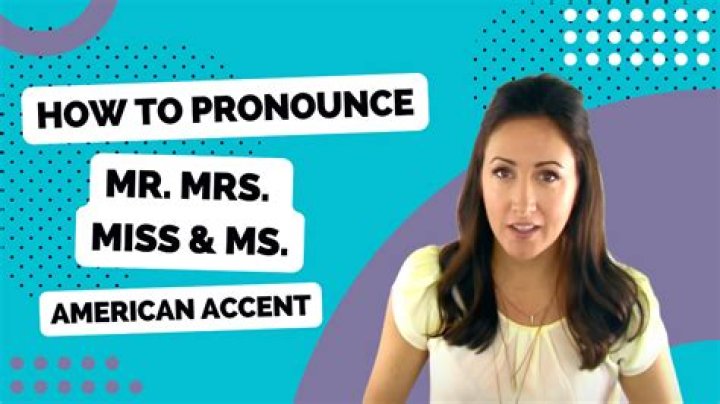 How to pronounce miss