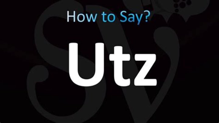 How to pronounce utz