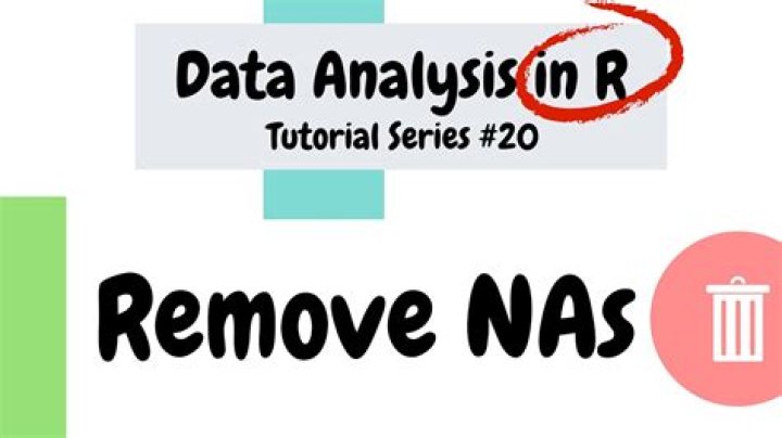 How to remove na in r