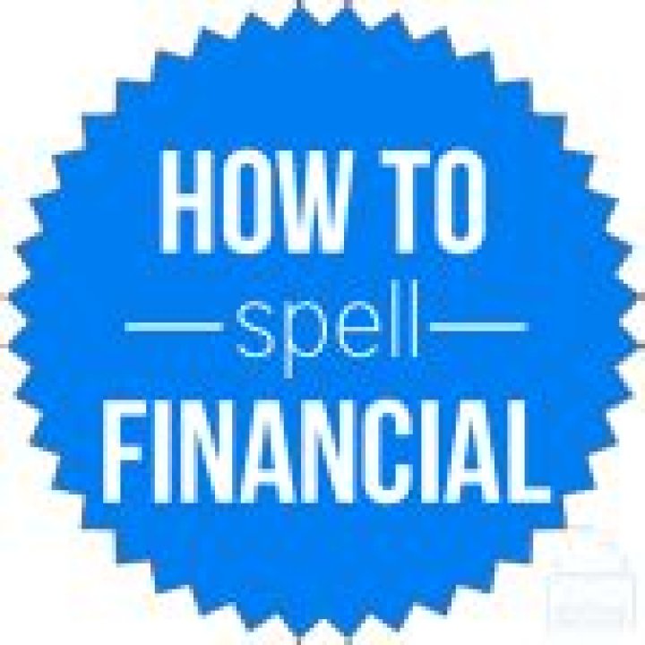How to spell financial