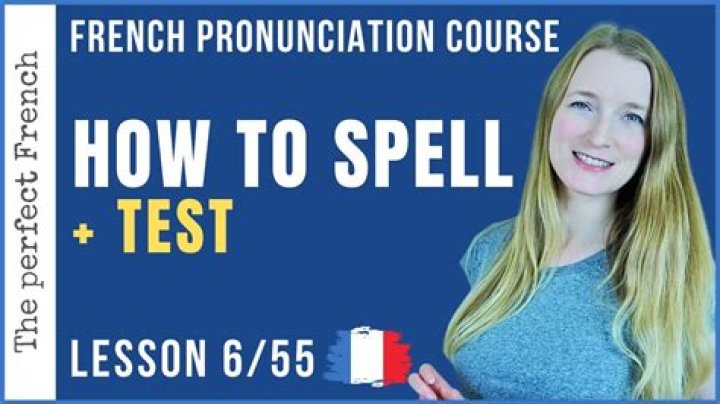 How to spell french in french