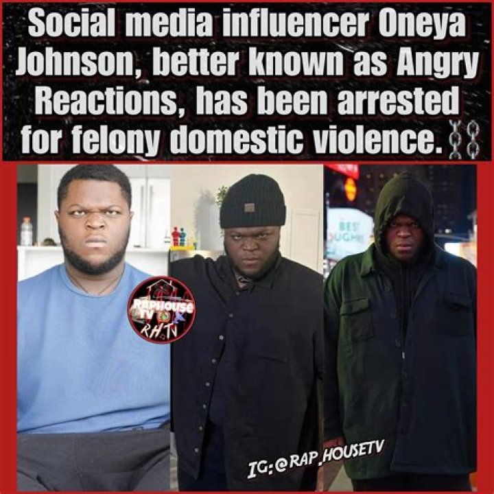 
Is Angry Reactions Influencer Oneya Johnson Arrested? Why was Oneya Johnson Arrested? What did Oneya Johnson Do? 