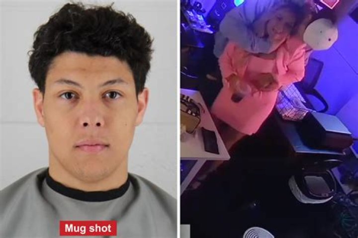 
Jackson Mahomes arrested for sexual battery after trying to forcibly kiss Aspen Vaughn, owner of Aspens Restaurant and Lounge 