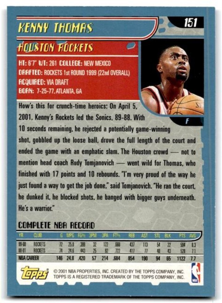 Kenny Thomas (basketball)