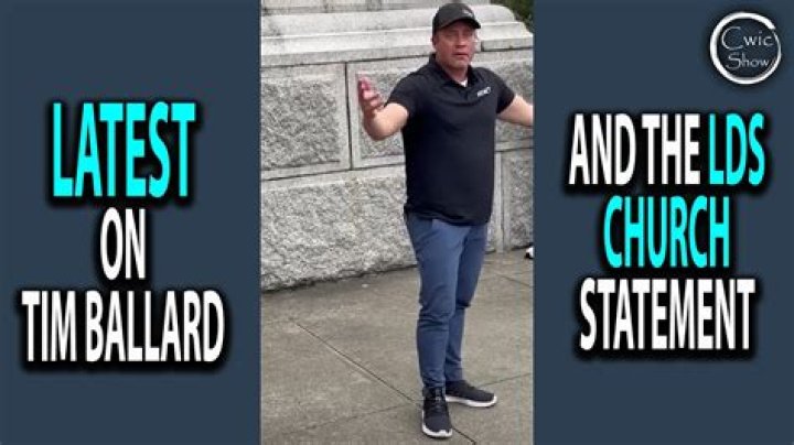 LDS Church's Statement on Tim Ballard: Uncovering the Details of the Situation - SarkariResult