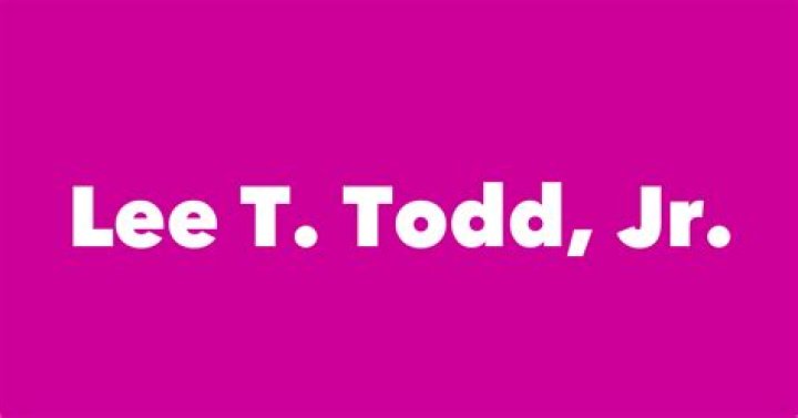 Lee T. Todd Jr.