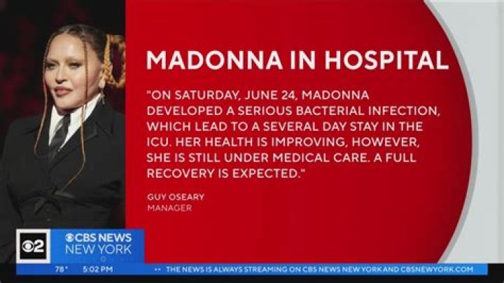 Madonna Bacteria Infection, Is Madonna Dead? Madonna Found Unresponsive