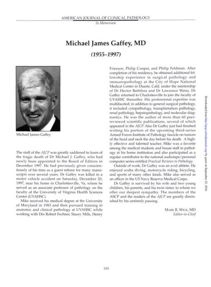 Michael James Gaffey