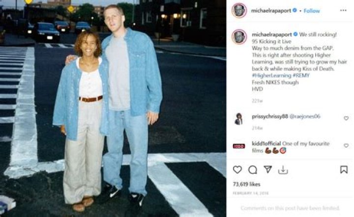 
Michael Rapaport Wife: Kebe Dunn : Love Life 