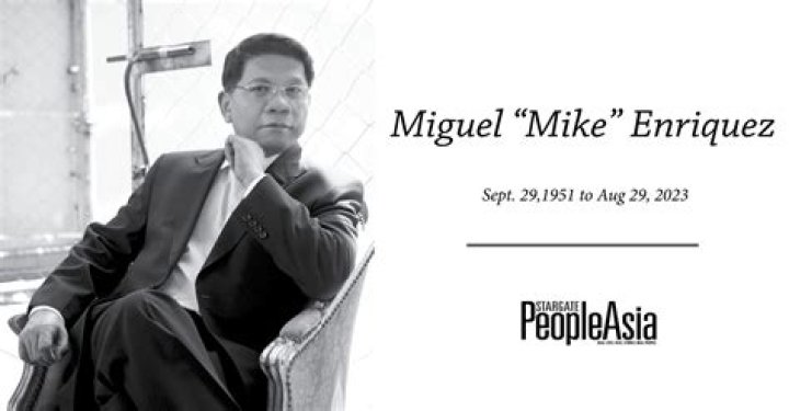 Mike Enriquez Death Cause: Veteran Filipino broadcaster dies aged 71 after long illness