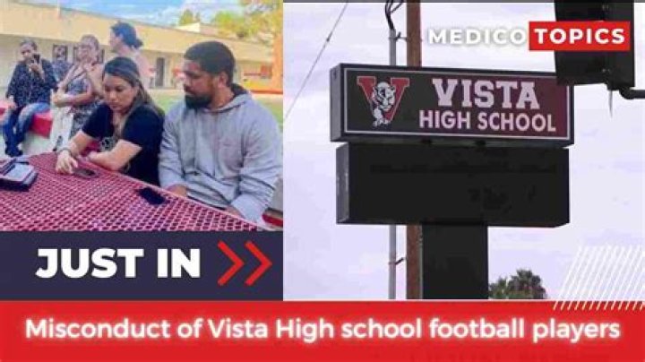 
Misconduct video of Vista High school football players: What happened? Explained 