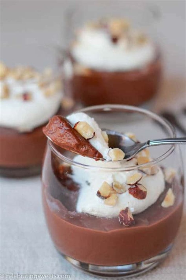Nutella Pudding - Celebrating Sweets