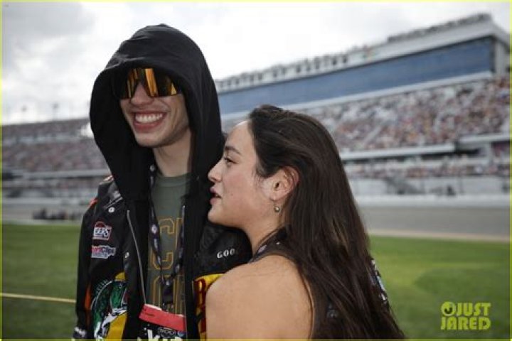 
Pete Davidson and Chase Sui Wonders Seen Kissing During Daytona 500 