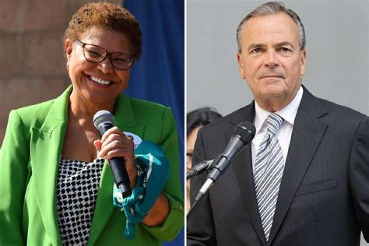 
Rep. Karen Bass Wins Heated Los Angeles Mayoral Race Against Billionaire Businessman Rick Caruso 