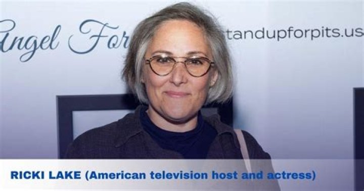 Ricki Lake’s net worth, biography, fact, career, awards and life story