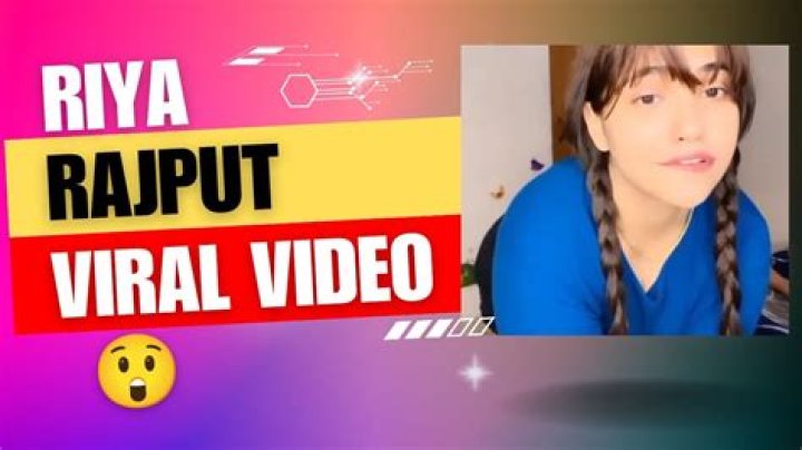 Riya Rajput's Personal Video Leaked, Causing Anger On Facebook And Instagram. - SarkariResult
