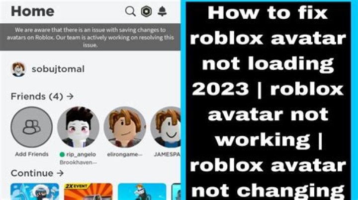 Roblox Avatar Issues 2023 | Roblox Avatar Not Working | Avatar Not Loading Roblox Avatar Not Saving - SarkariResult