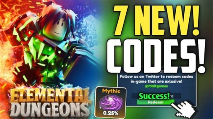 Roblox: Elemental Dungeons Codes For 11 March 2024 - SarkariResult