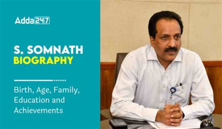 S. Somanath Biography: Full Name, Age, Family, Parents, Wife, Net Worth