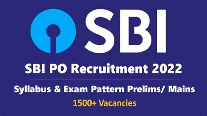 SBI PO Syllabus 2022 Download for Prelims & Mains Exam Pattern