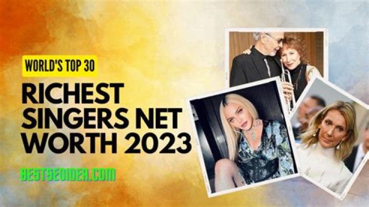 Singers Net Worth 2024 - Richest Celebrities